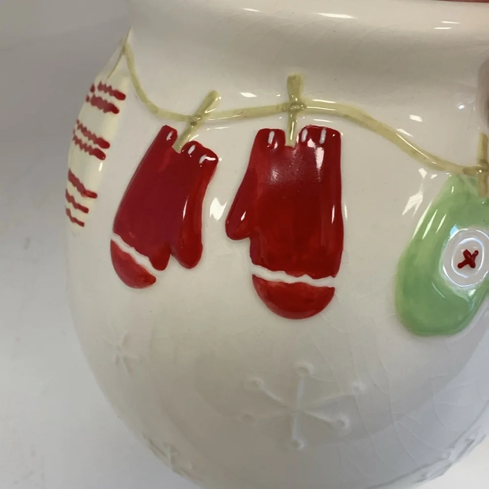 Hallmark 90's Mitten Cookie Jar, Vintage